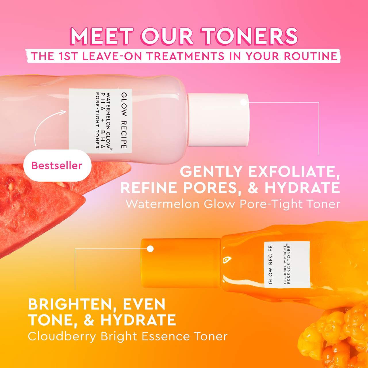 slide 5 of 7, Glow Recipe Cloudberry Bright Essence Toner™ 2.53 oz, 2.53 oz