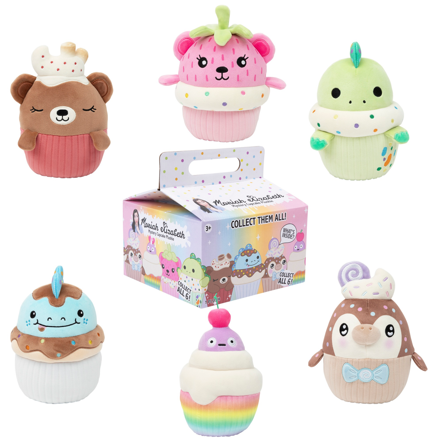 slide 2 of 2, Moriah Elizabeth 6" Mini Mystery Plush - Cupcake Plush, 6 in
