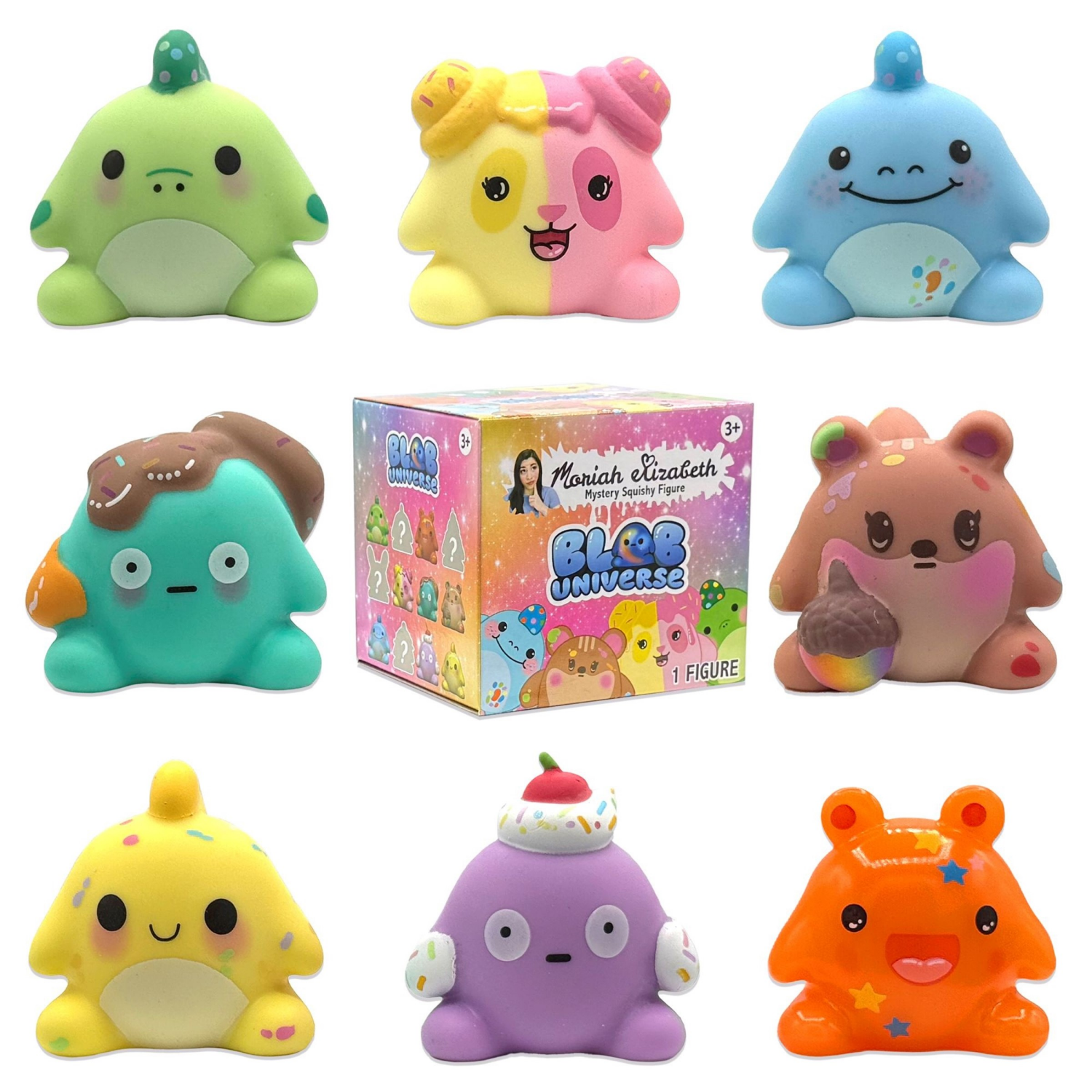 slide 2 of 2, Moriah Elizabeth Mystery Squishy Blob Universe Figures, 1 ct