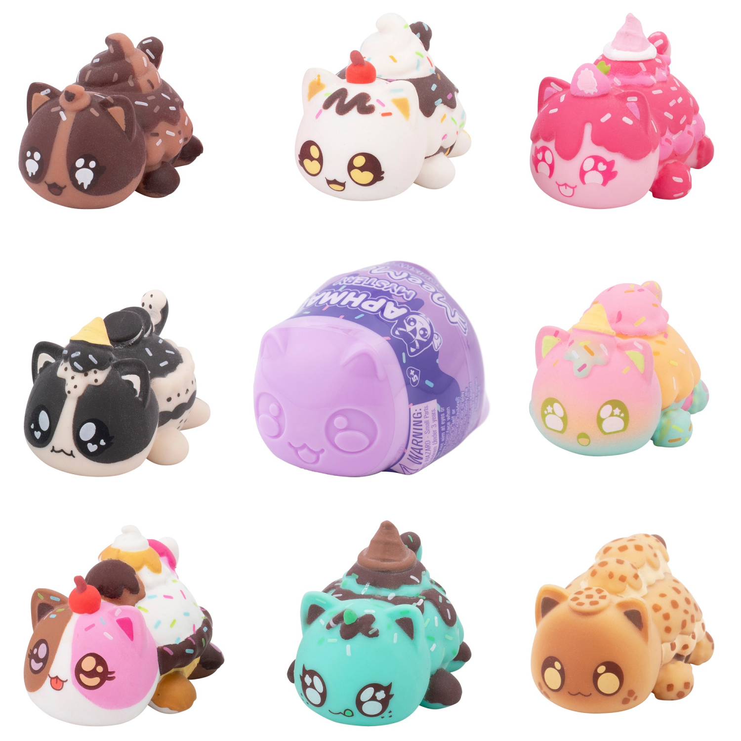 slide 2 of 2, Aphmau Mystery Squishy Figure Series 3 Ice Cream, 1 ct