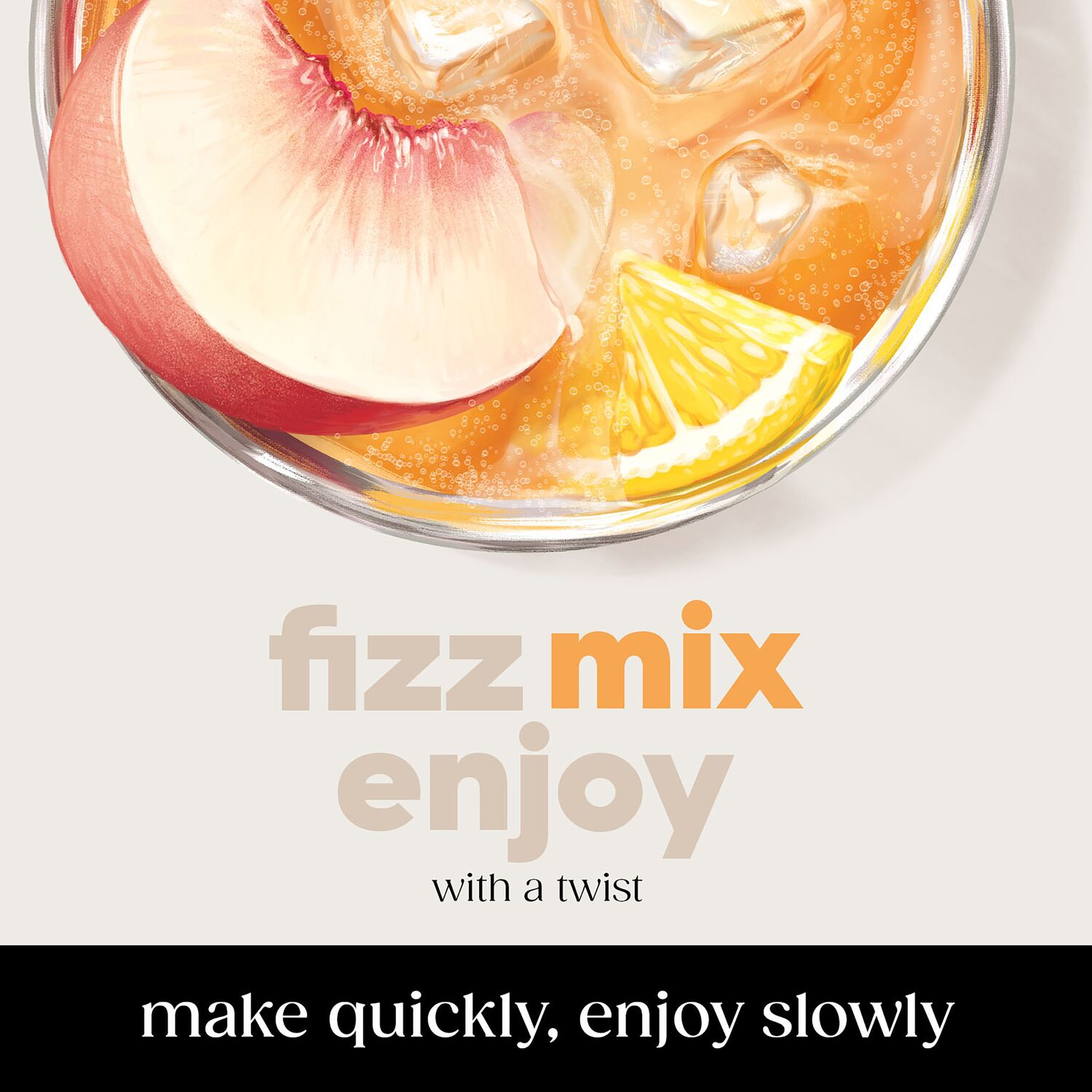 slide 7 of 7, SodaStream Crafted Non-Alcoholic White Peach & Ginger Cocktail Mixer, 1 ct