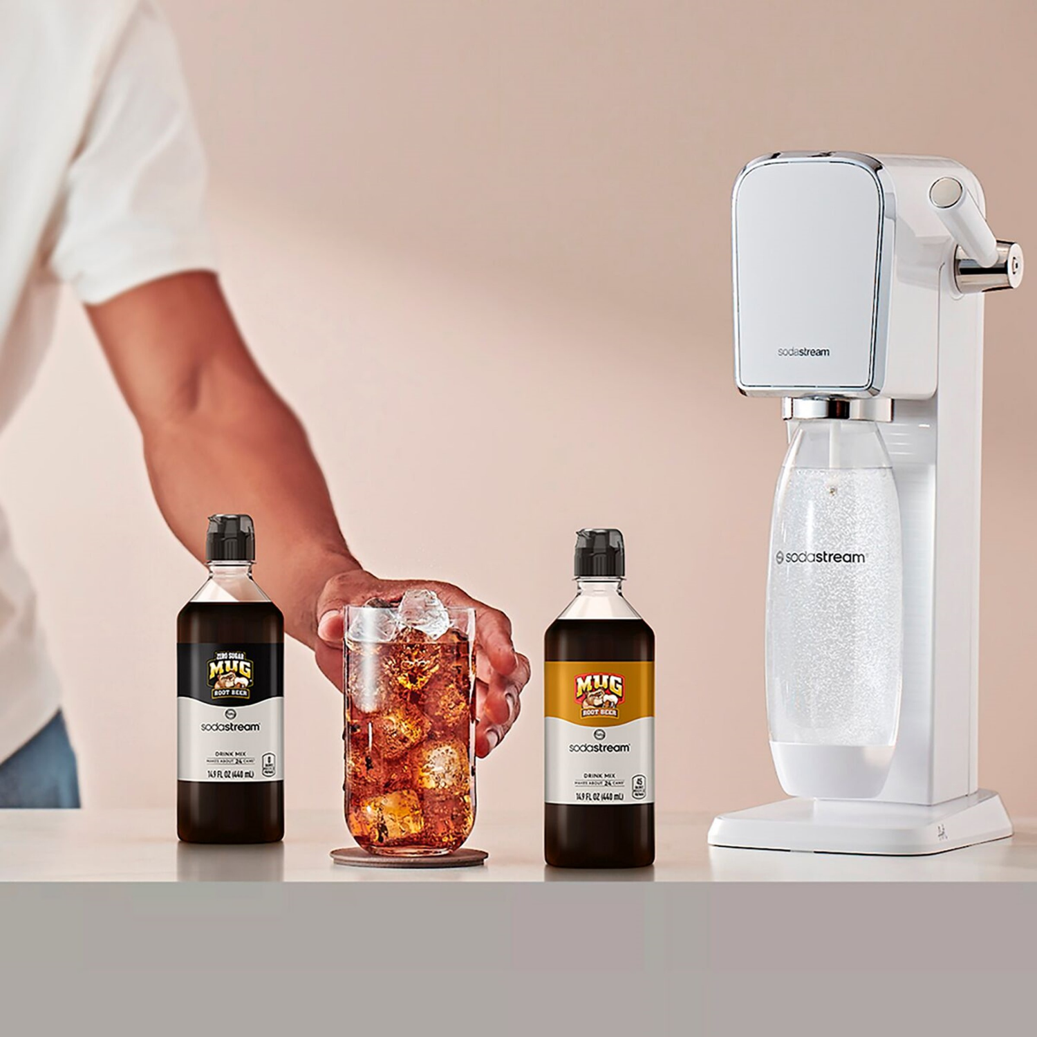 slide 2 of 4, SODA STREAM SodaStream Mug Zero Sugar Flavor, 14.9 fl oz