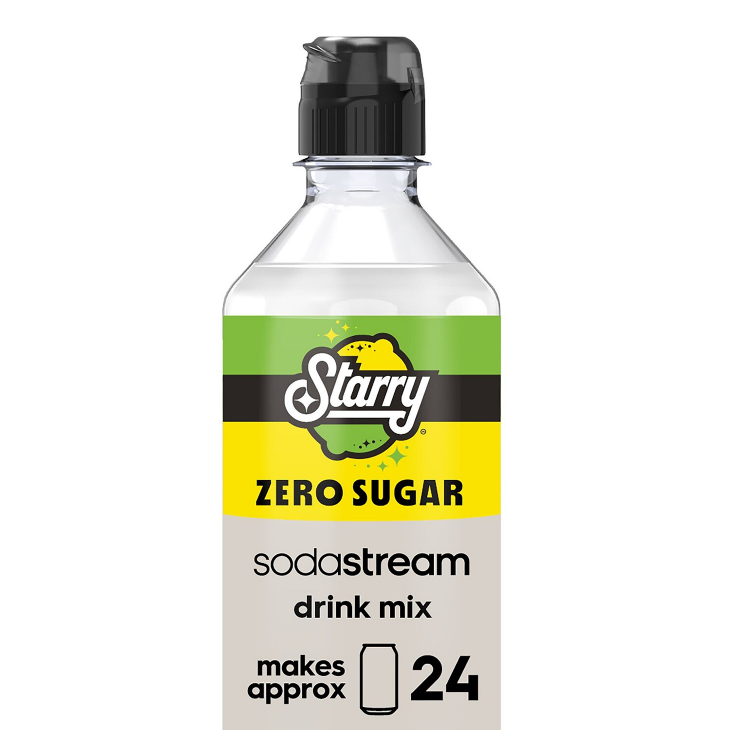 slide 5 of 7, SODA STREAM SodaStream Starry Zero Lemon Lime Soda Mix - 440ml, 440 ml