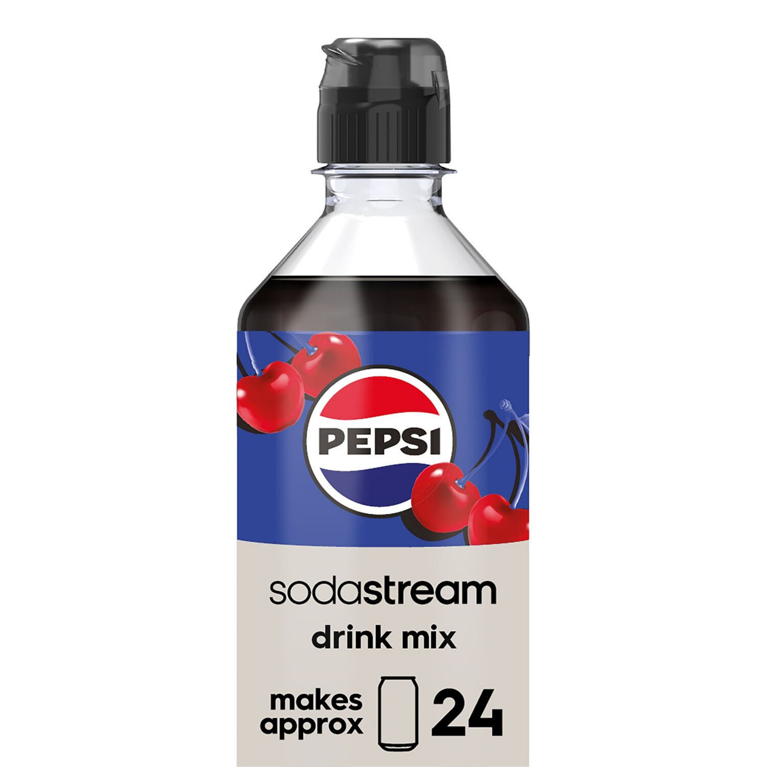 slide 2 of 5, SODA STREAM SodaStream Pepsi Wild Cherry Flavor, 14.9 fl oz
