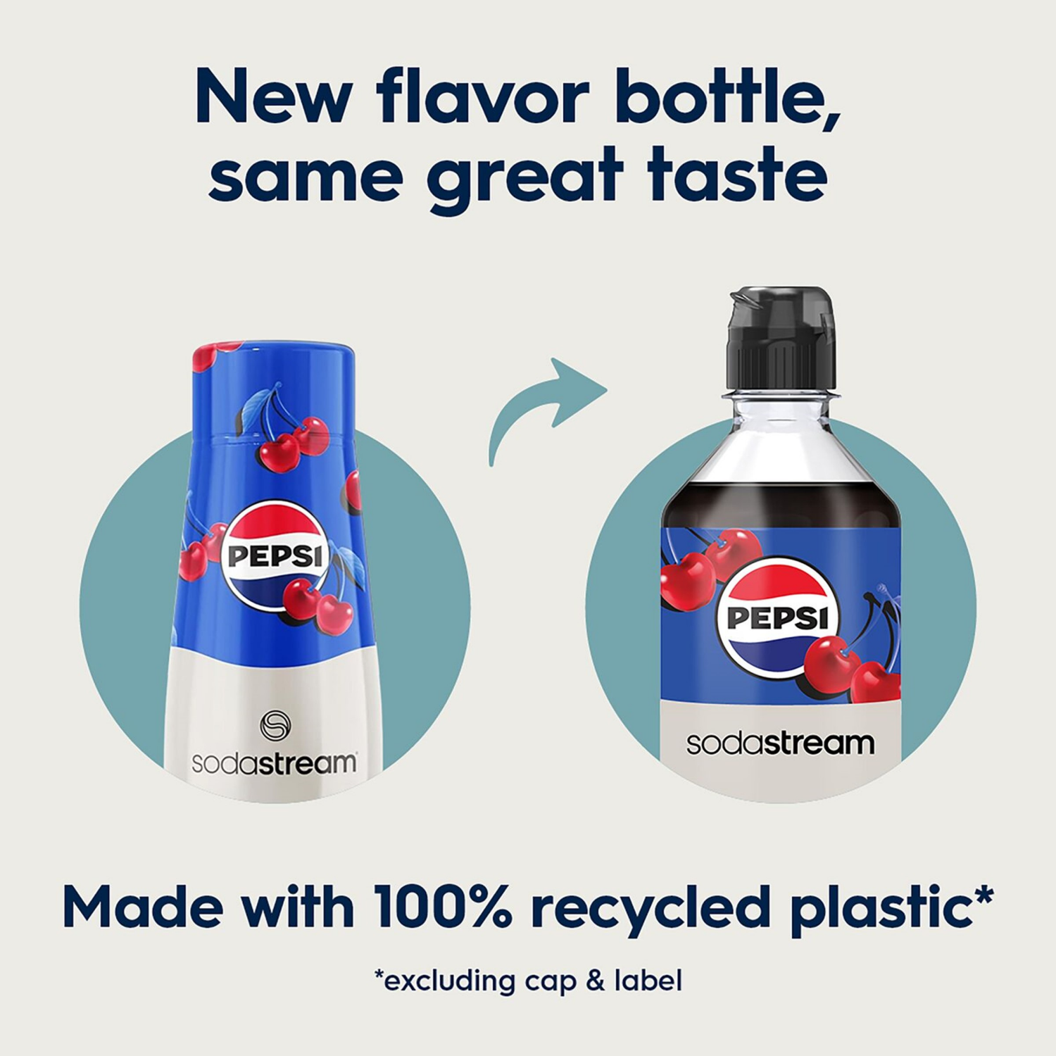 slide 3 of 5, SODA STREAM SodaStream Pepsi Wild Cherry Flavor, 14.9 fl oz