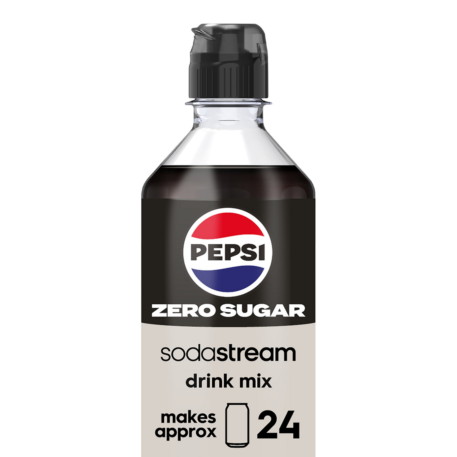slide 5 of 8, SODA STREAM SodaStream Pepsi Zero Soda Mix - 440ml, 440 ml