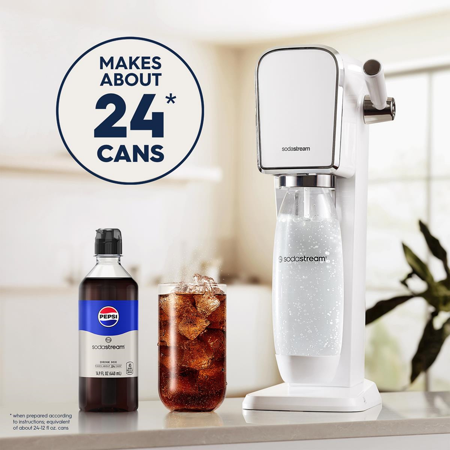 slide 2 of 5, SODA STREAM SodaStream Pepsi Flavor, 14.9 fl oz