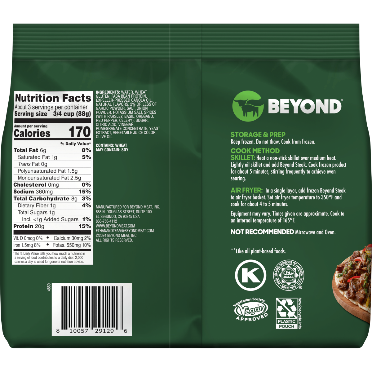 slide 2 of 2, Beyond Steak Chimichurri 10 Oz, 10 oz