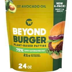 Beyond Burger Plant-Based Patties 6 - 4 oz Packs