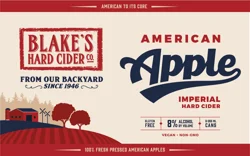 Blake's Hard Cider Co. American Imperial Apple Hard Cider 6 - 355 ml Cans