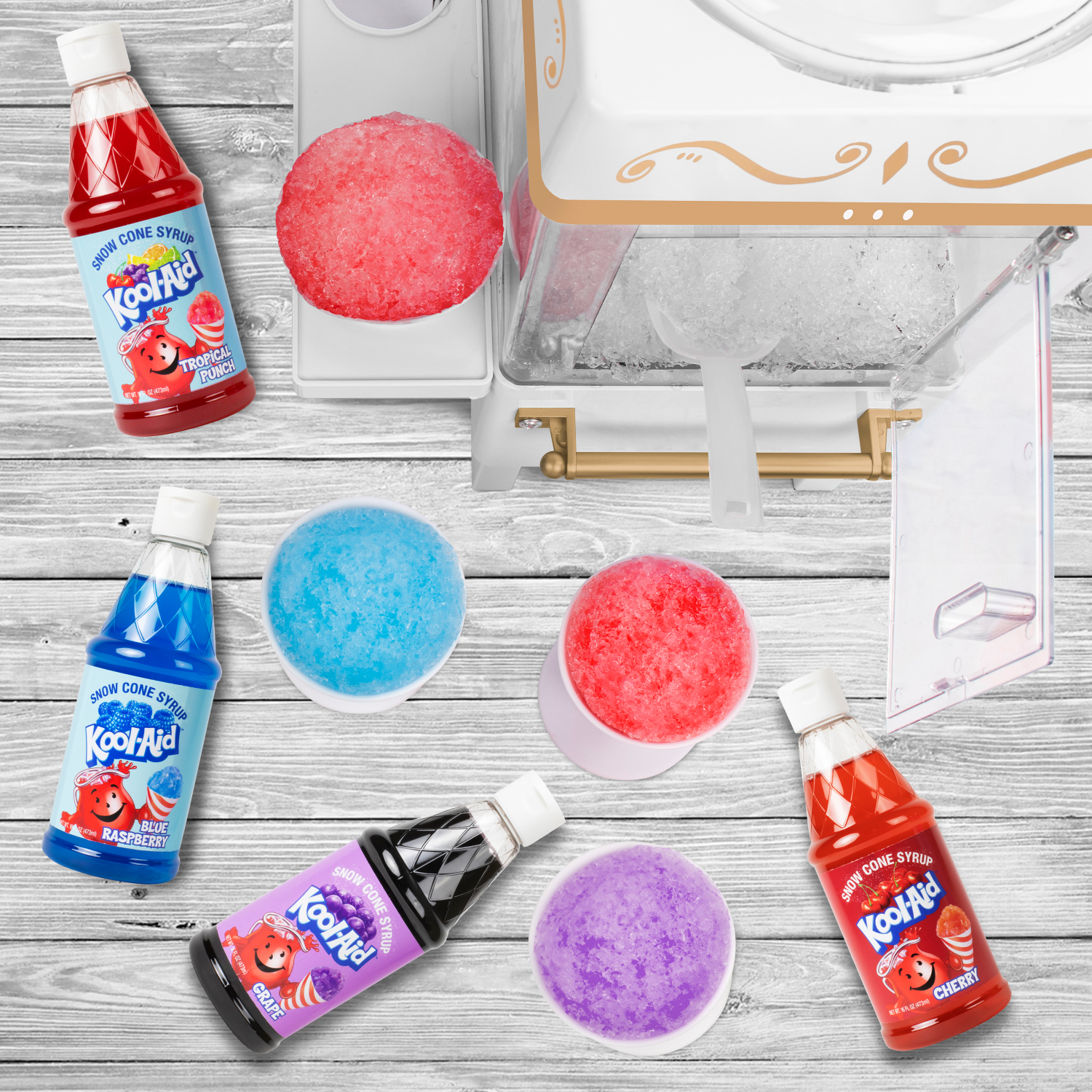 slide 2 of 3, Kool-Aid Snow Cone Syrup Grape - 16 oz, 16 oz