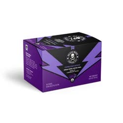 Death Wish Coffee Co. Death Wish Coffee, Organic and Fair Trade, Espresso Roast, Single-Serve Coffee Pods, 10 ct