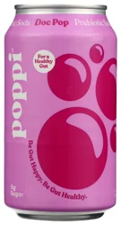 Poppi Prebiotic Soda Doc Pop, 12 Fl Oz
