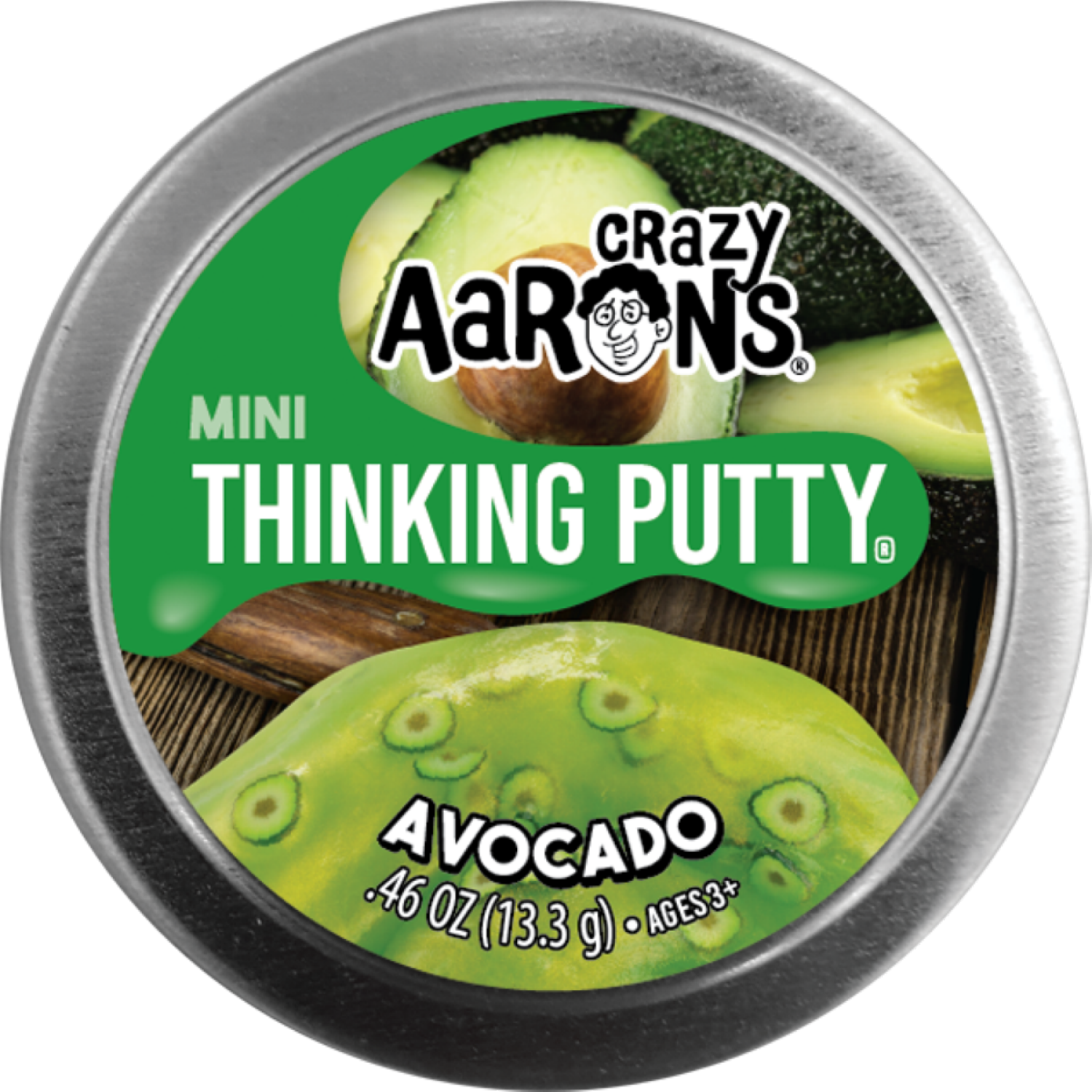 slide 1 of 3, Mini 2" Assorted Thinking Putty Tins, 2 in