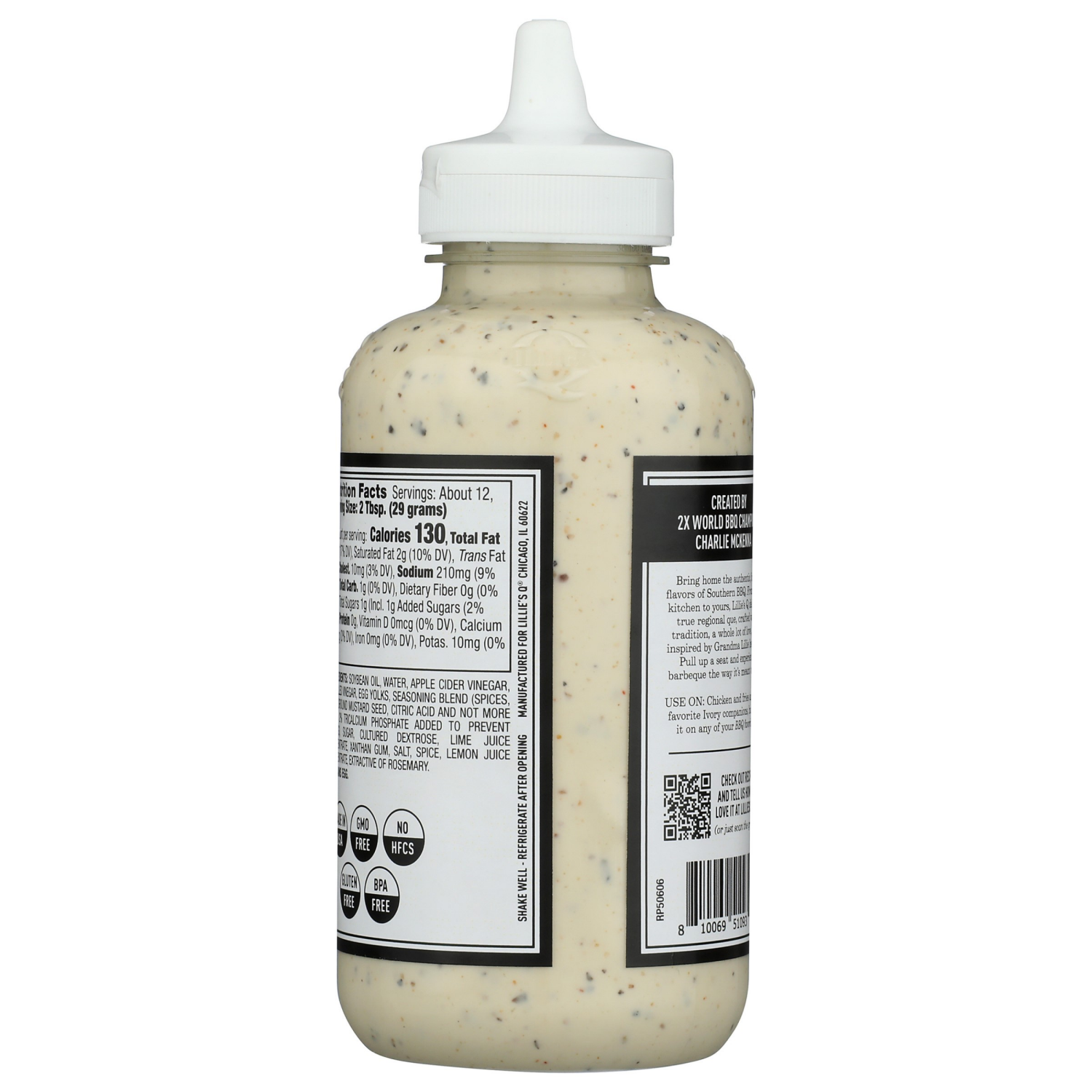 slide 2 of 3, Lillie's Q Ivory BBQ Sauce, 16 oz, 16 oz