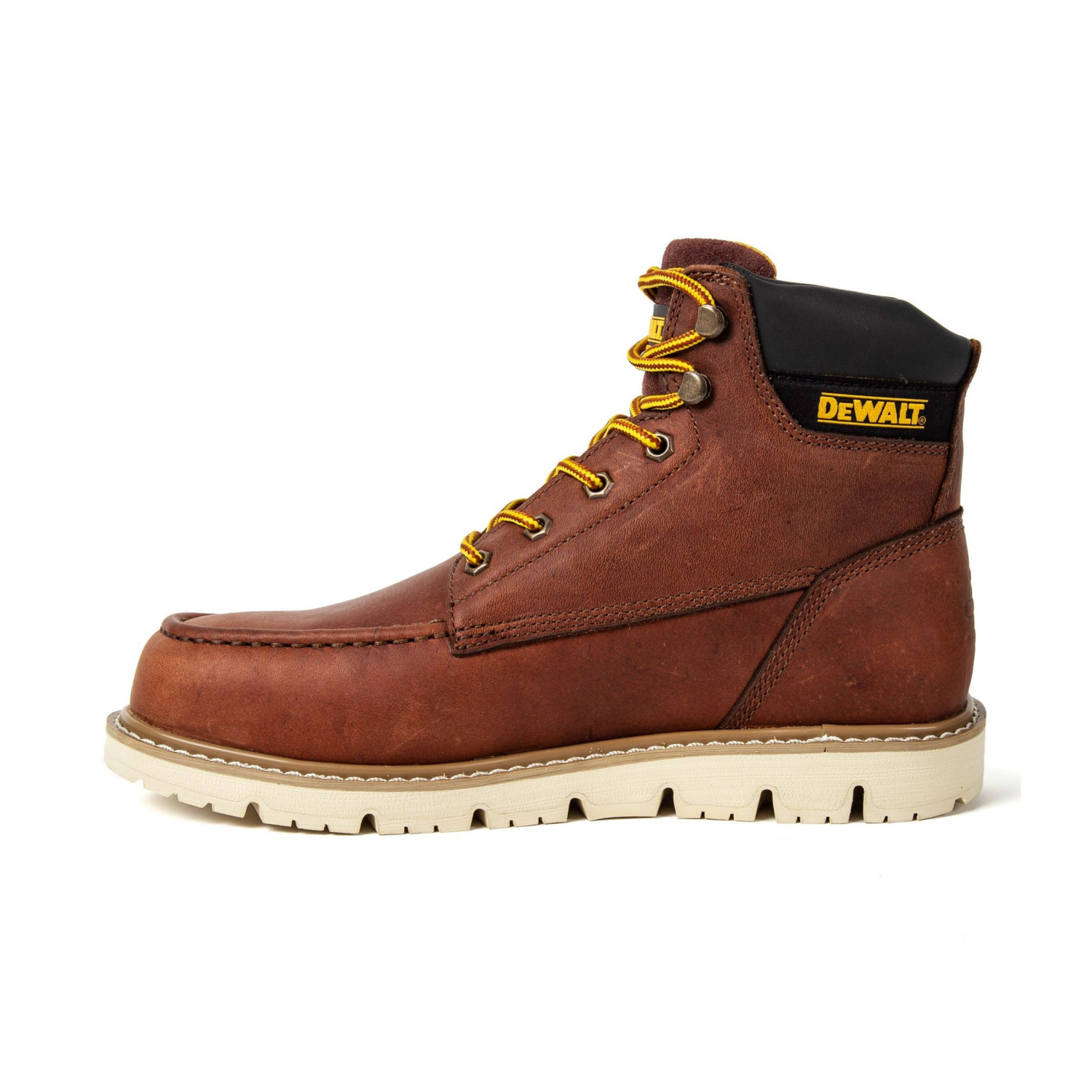 slide 3 of 5, Dewalt Men's Flex Moc Plain Toe Boot, Walnut, Size 10.5, 1 ct
