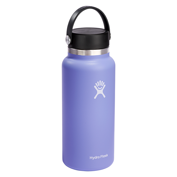 slide 1 of 1, Hydroflask Hydro Flask Lupine Wide Mouth Stainless Steel Water Bottle, 32 ct