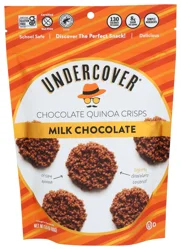 Undercover Milk Chocolate Chocolate Quinoa Crisps Mini 3.0 oz