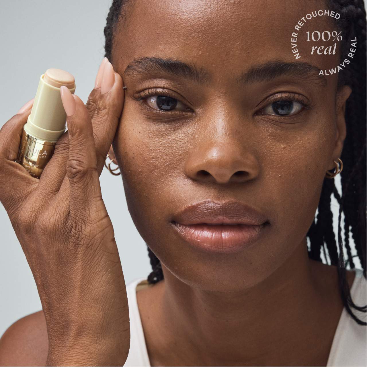 slide 6 of 7, TULA Skincare Gold Glow + Get It Cooling & Brightening Eye Balm 0.35 oz / 10 g,