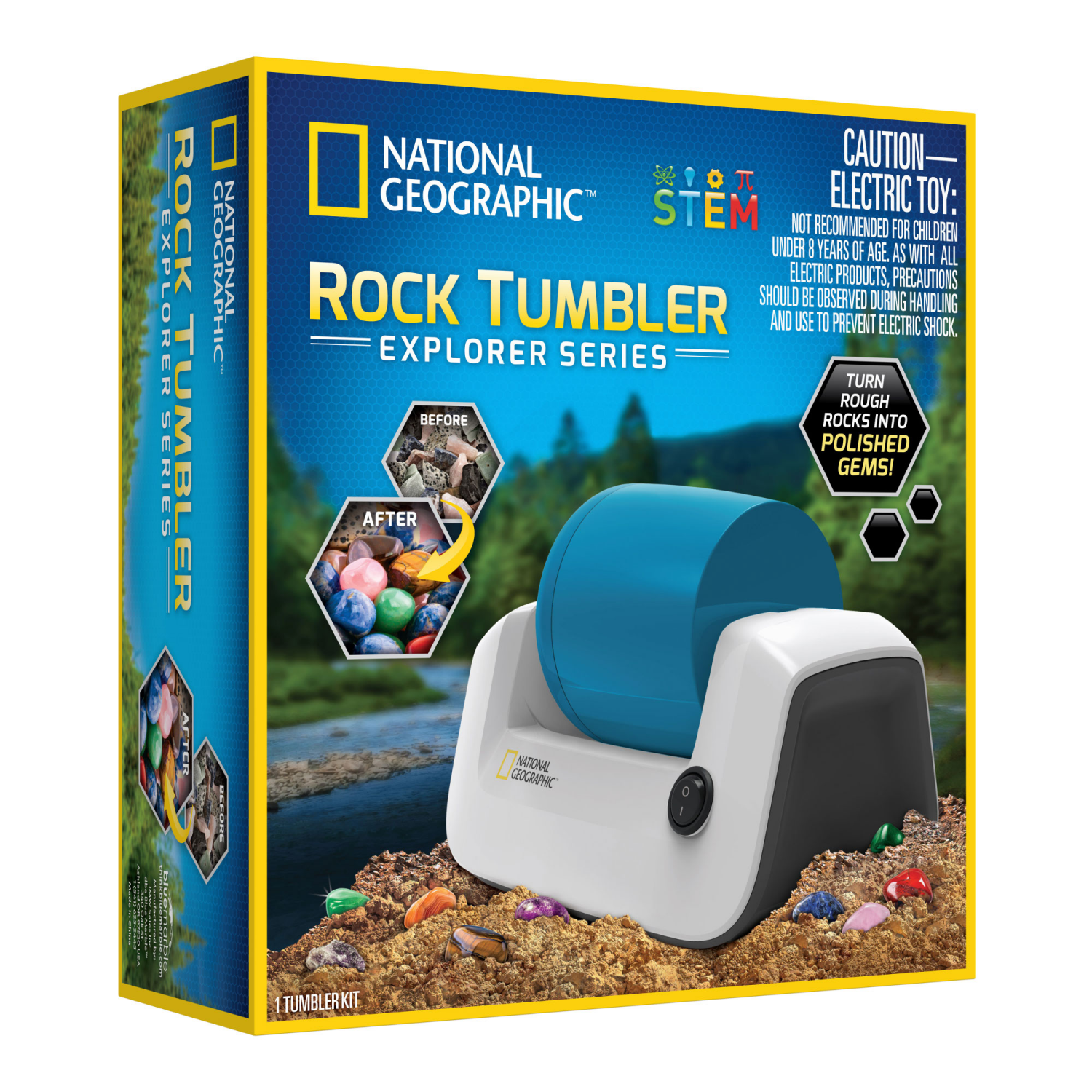 slide 1 of 2, National Geographic Explorer Series Rock Tumbler Kit, 1 ct