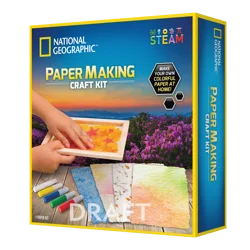 National Geographic Paper Making Craft Kit