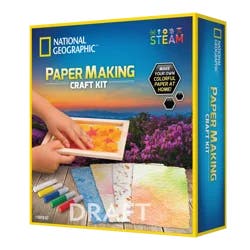 National Geographic Paper Making Craft Kit