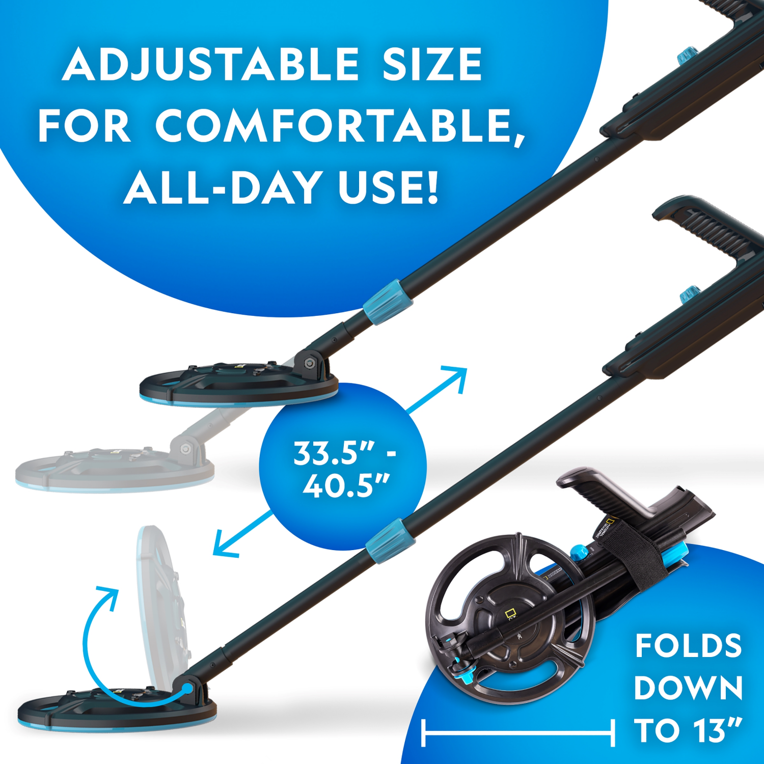 slide 4 of 4, National Geographic Jr. Metal Detector, 1 ct