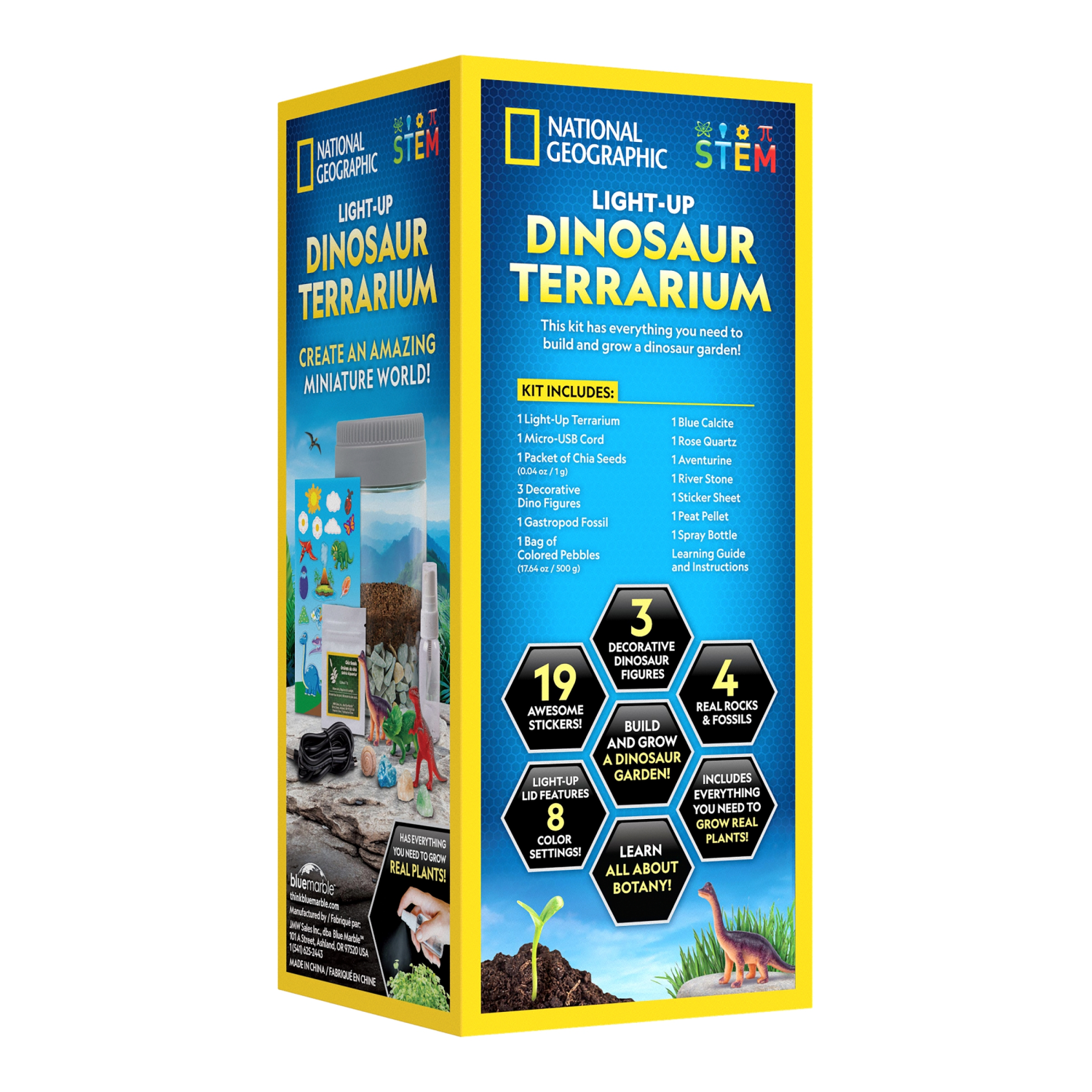 slide 2 of 5, National Geographic Light up Terrarium: Dinosaur Habitat, 1 ct