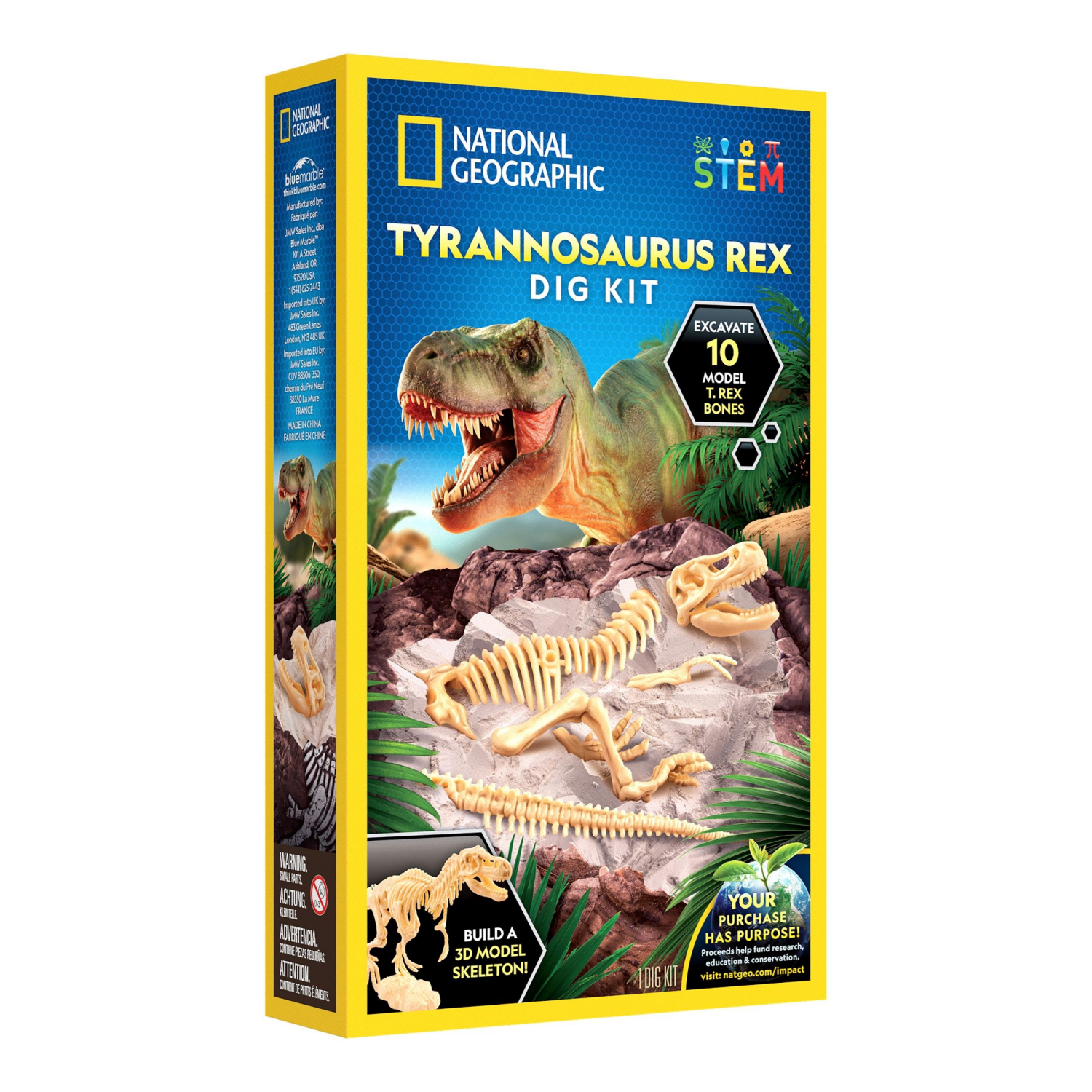 slide 1 of 4, National Geographic Tyrannosaurus Rex Dig Kit, 1 ct