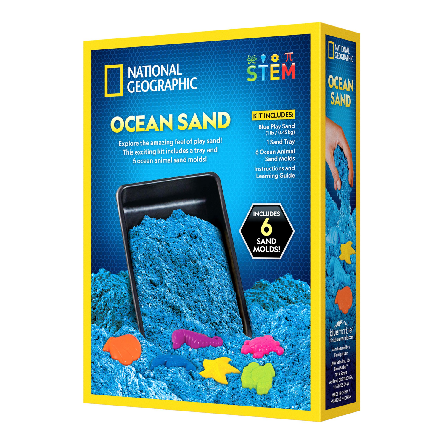 slide 5 of 5, National Geographic Ocean Sand, 1 ct