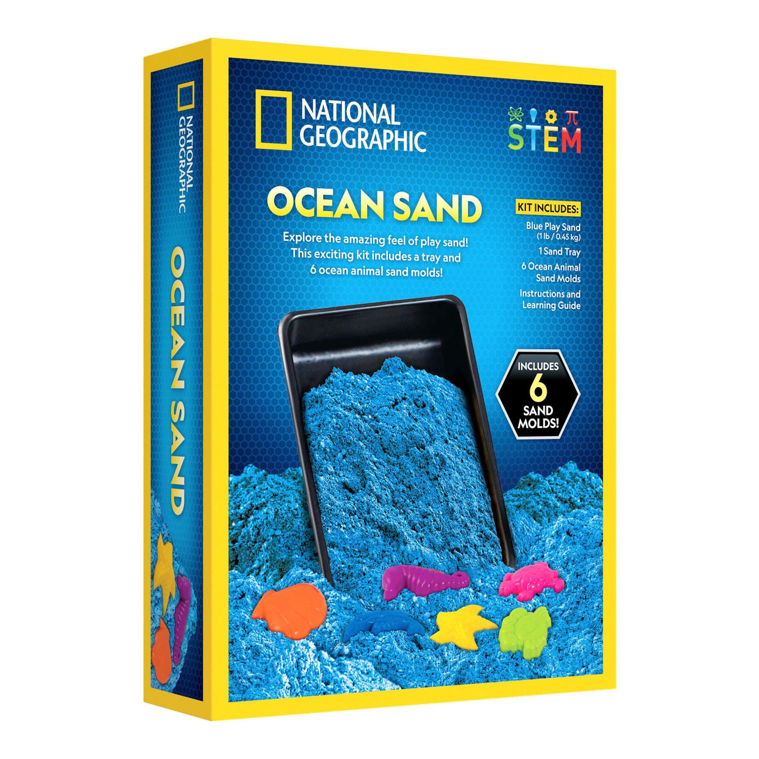 slide 3 of 5, National Geographic Ocean Sand, 1 ct