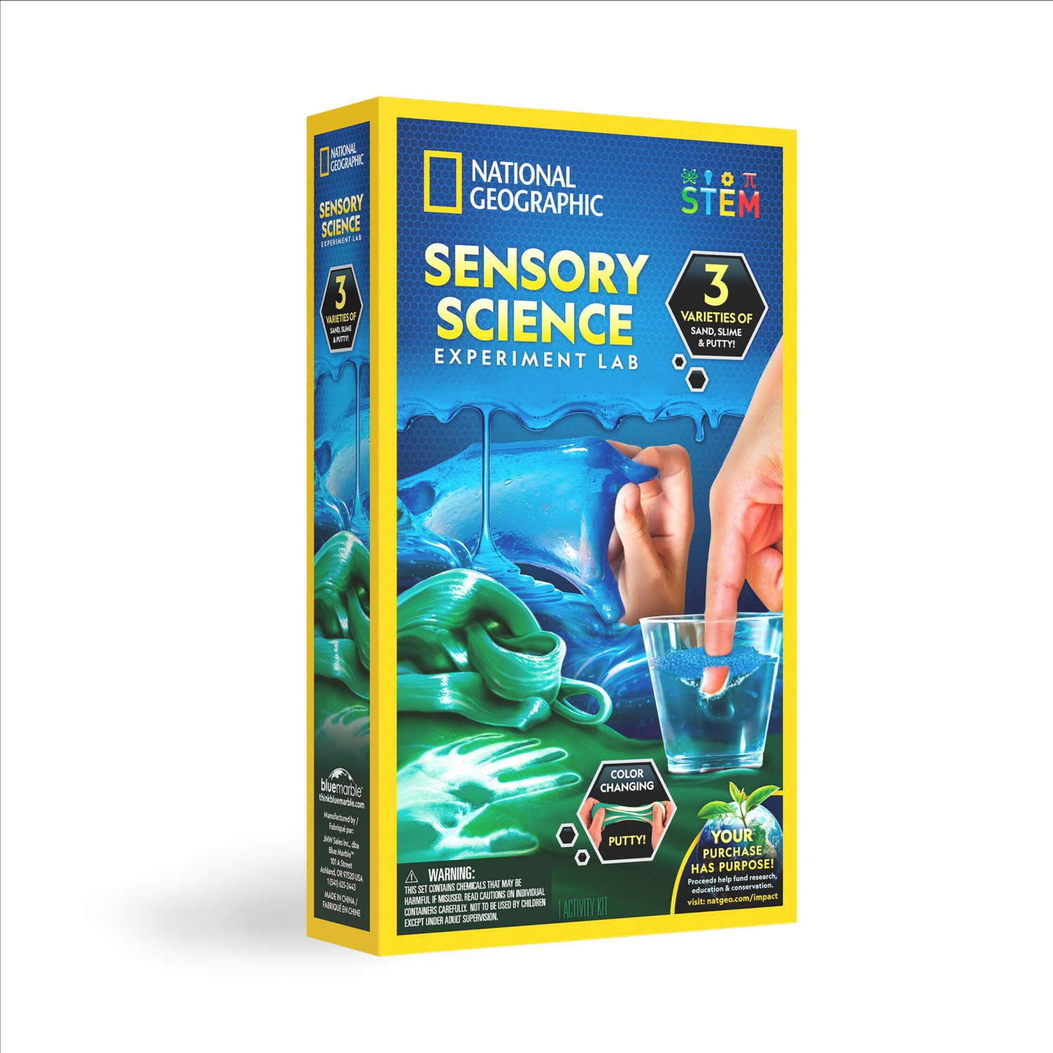 slide 2 of 4, National Geographic Sensory Science Activity Kit, 1 ct