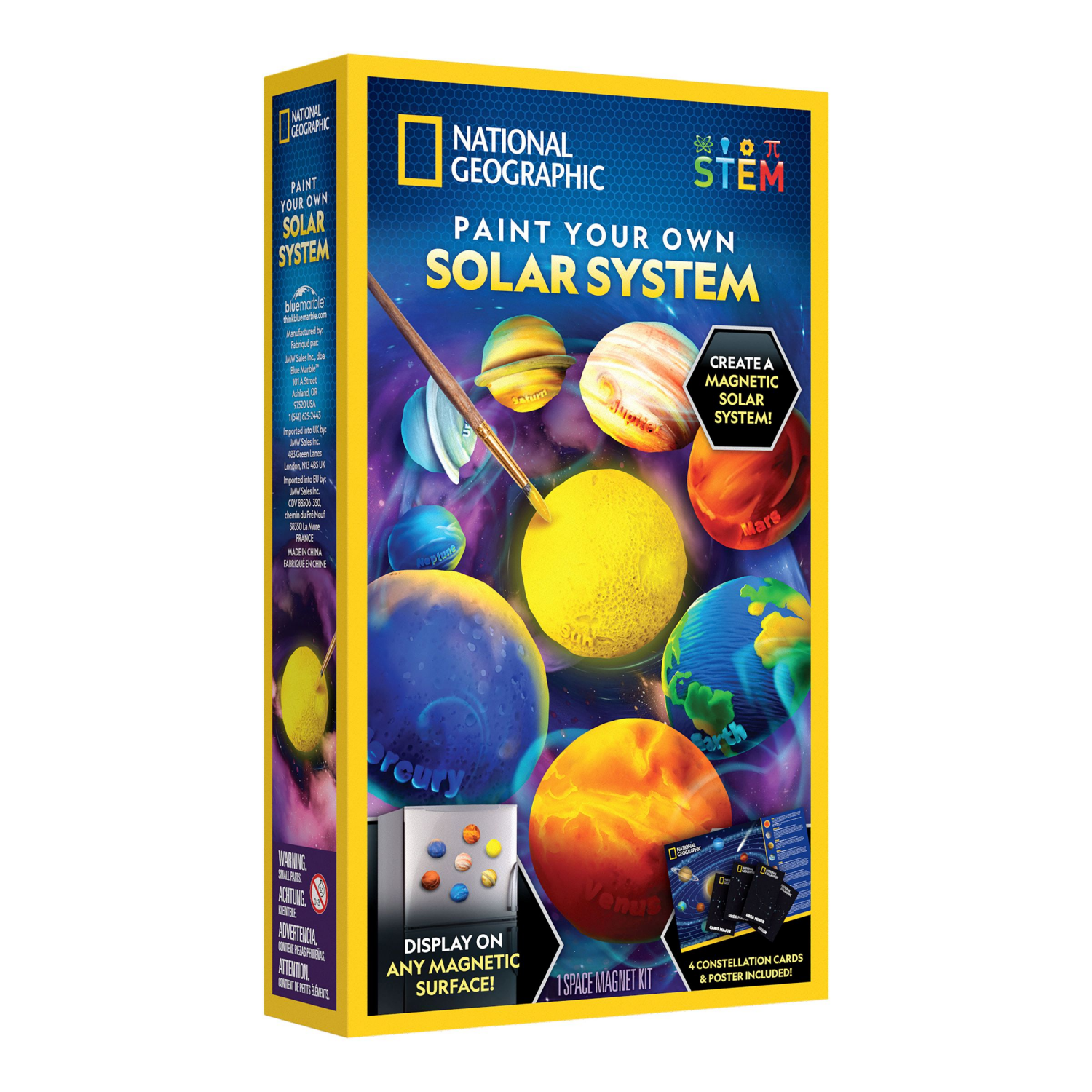 slide 2 of 2, National Geographic Paint Your Own Solar System, 1 ct
