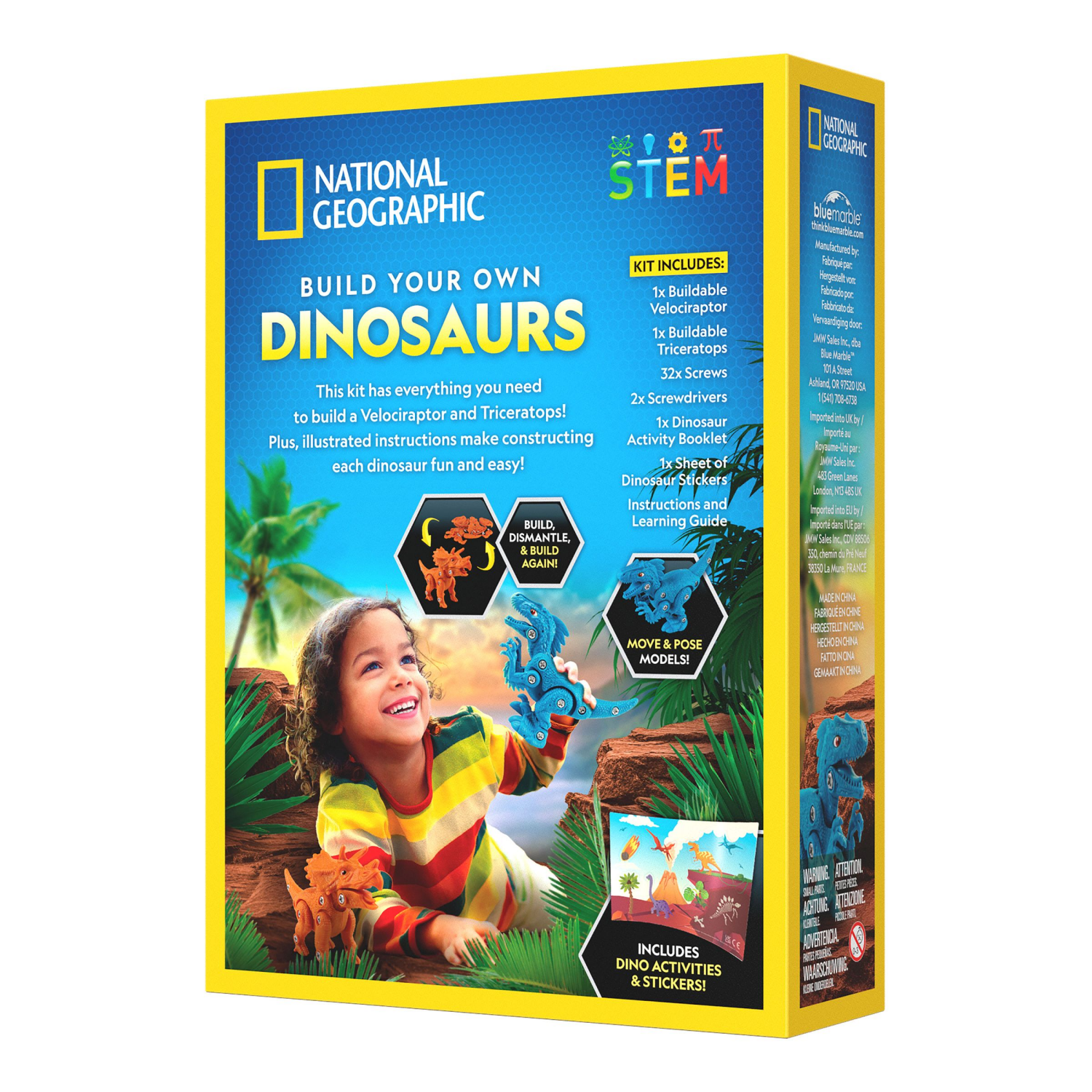 slide 2 of 5, National Geographic Build Your Own Dinosaur Kit, 1 ct