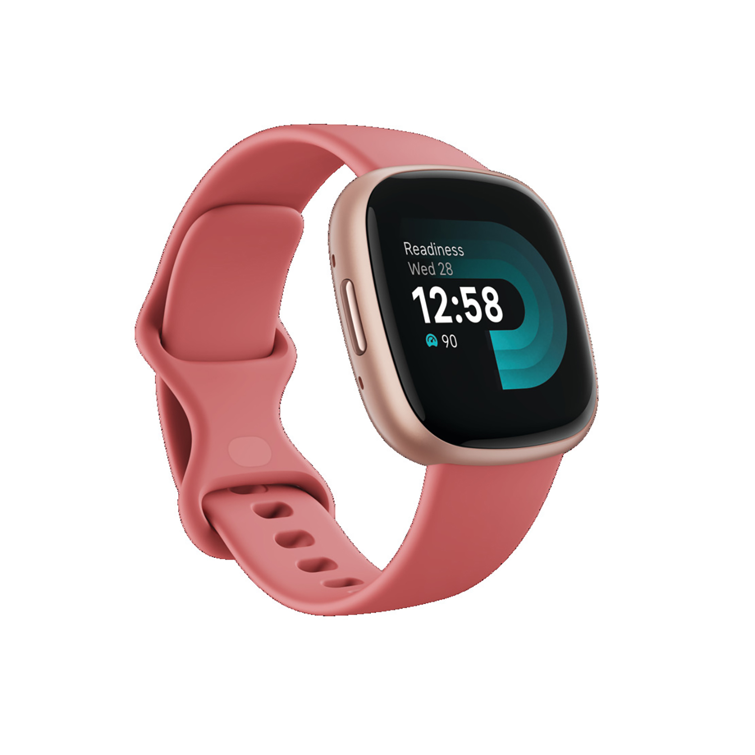slide 2 of 3, Fitbit Versa 4 Pink Sand, 1 ct