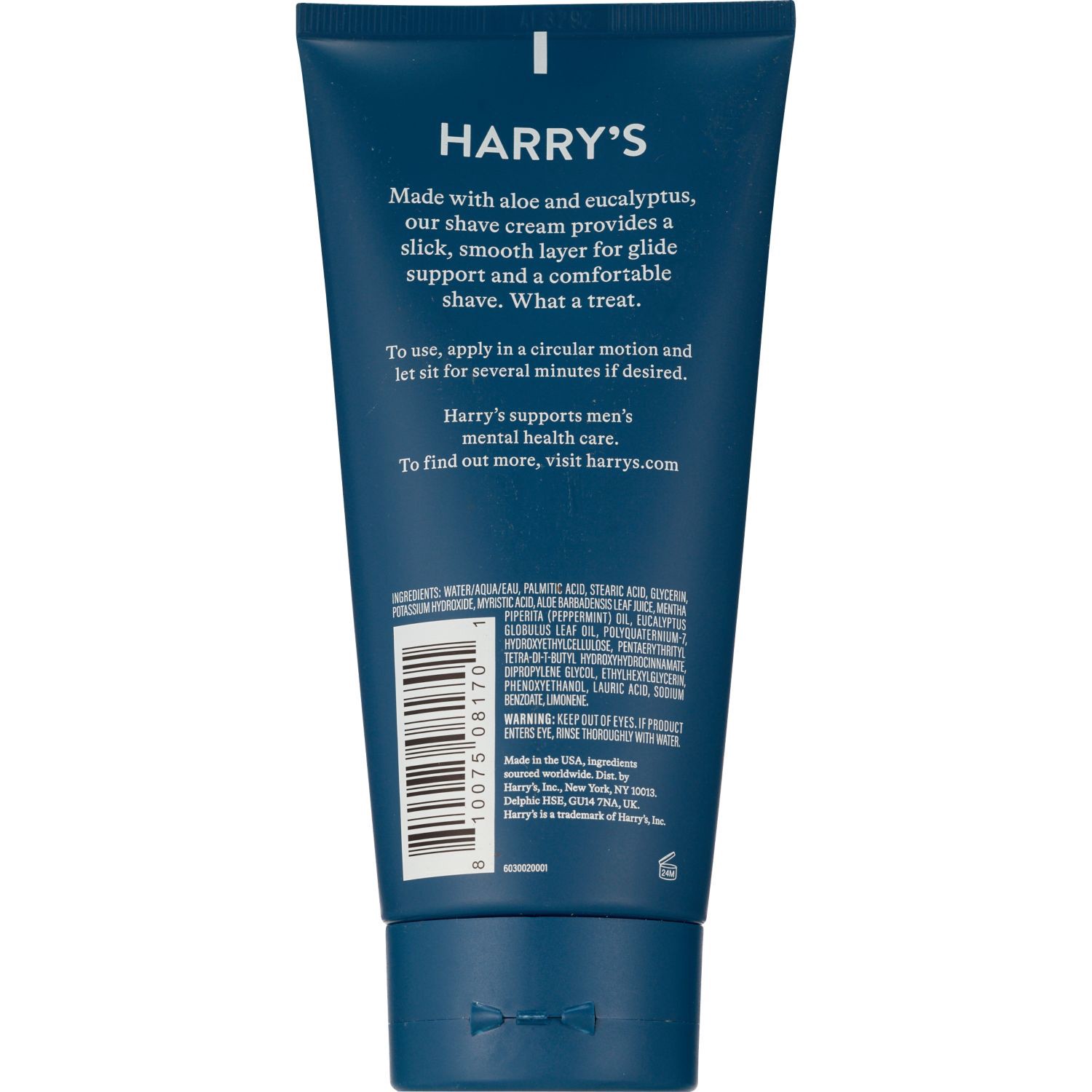 Harry's Shave Cream 6.0 fl oz 6 fl oz | shipt