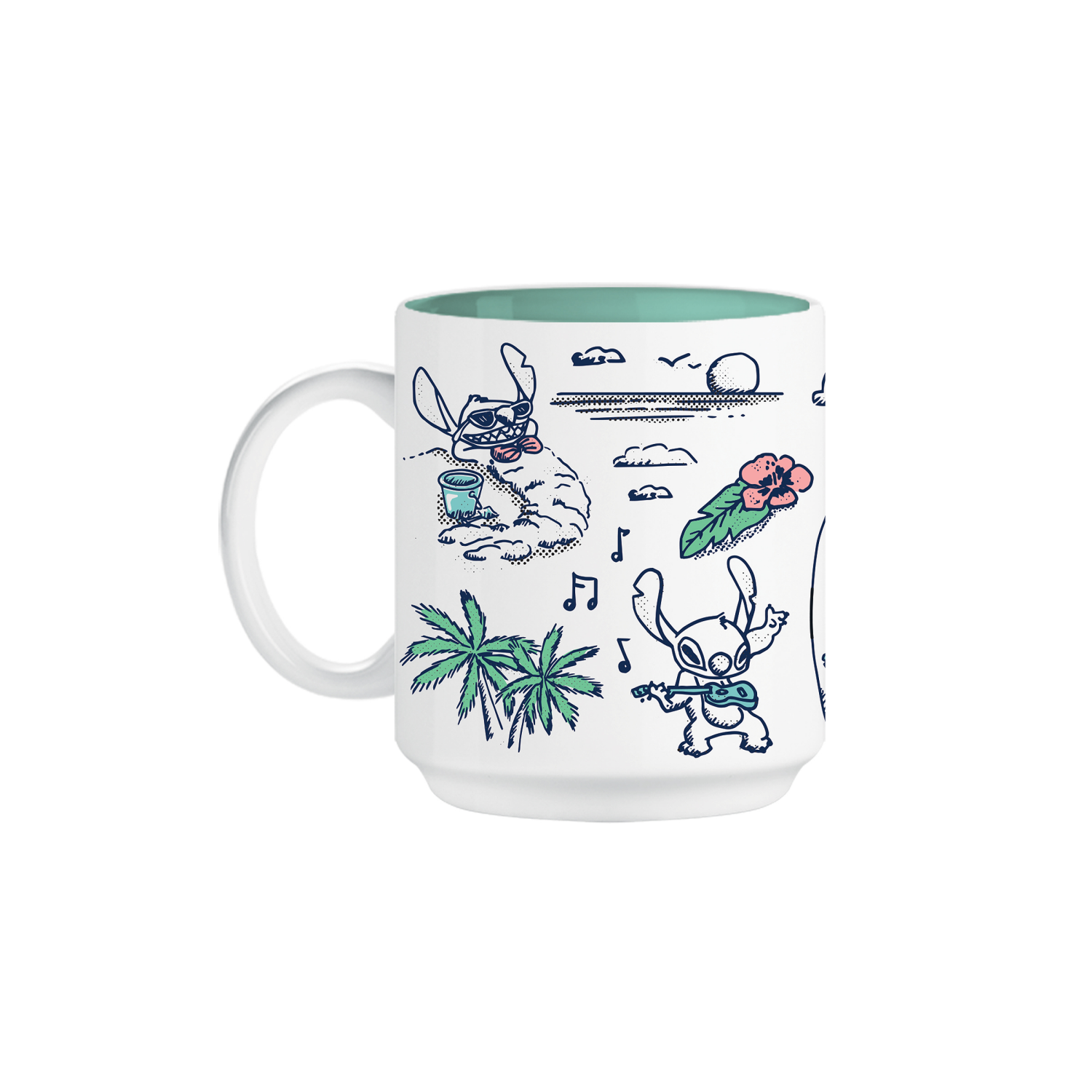 slide 2 of 3, SB Stitch Stackable Mug, 13 oz