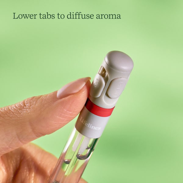 slide 5 of 8, Lifelines Pen Diffuser, With 4-Scent Cartridge, Fine Point, 1.0 Mm, Red Barrel, Black Ink, Spice Rush, 1 ct