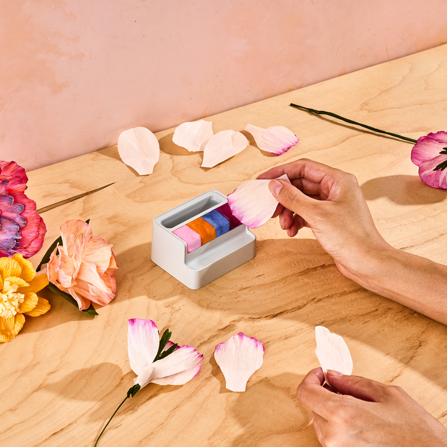 slide 2 of 3, LIFELINE FlowCrafts Paper Flower Bouquet, 1 ct