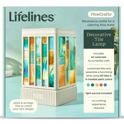 Lifelines FlowCrafts Stained Glass Lamp
