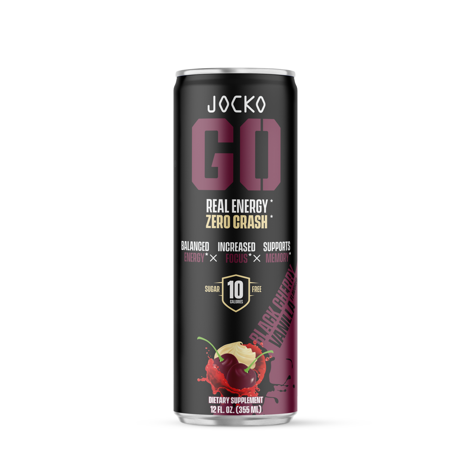slide 6 of 6, Jocko GO Black Cherry Vanilla, 4 Pack, 4 ct