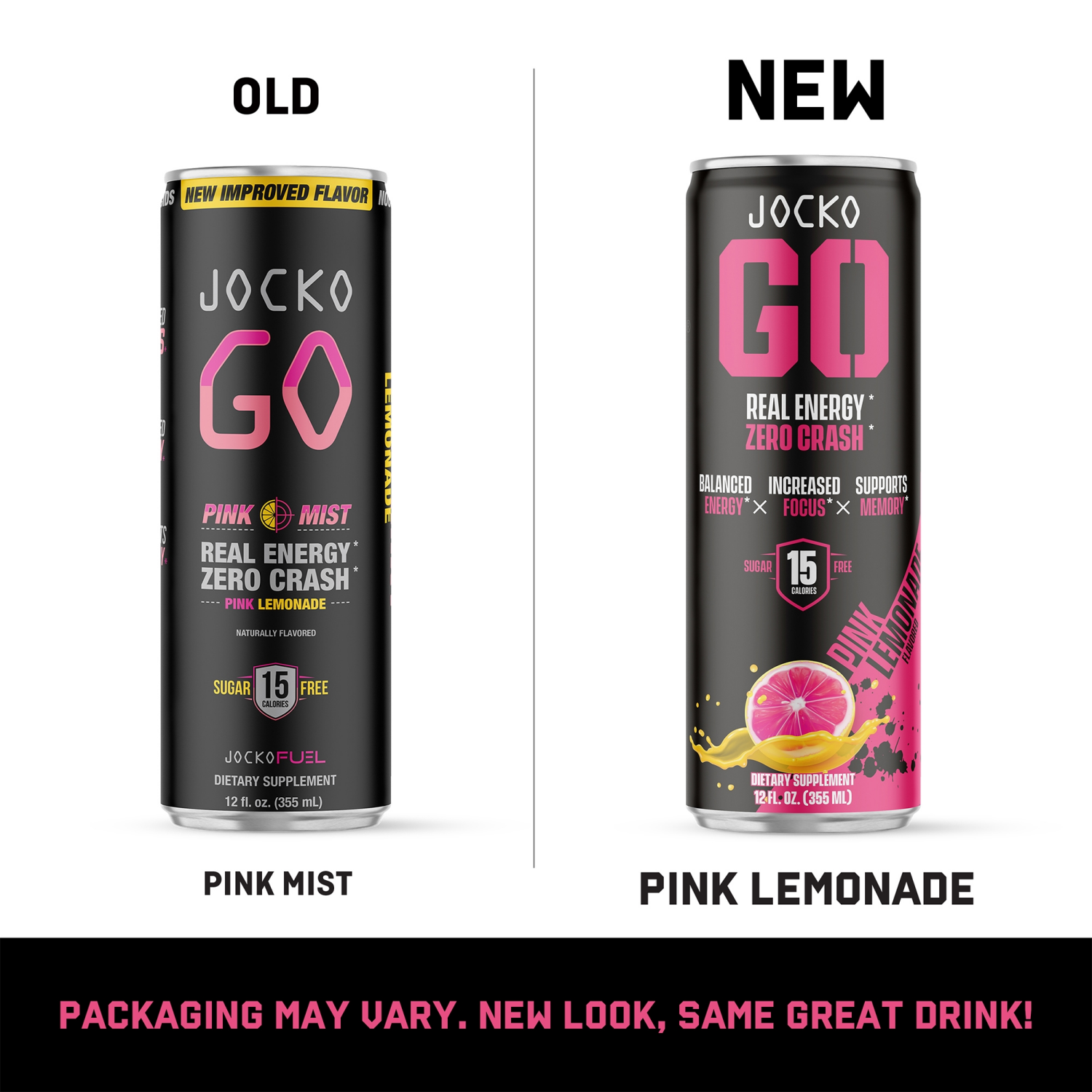 slide 5 of 6, Jocko GO Pink Lemonade - 12 fl oz, 12 fl oz