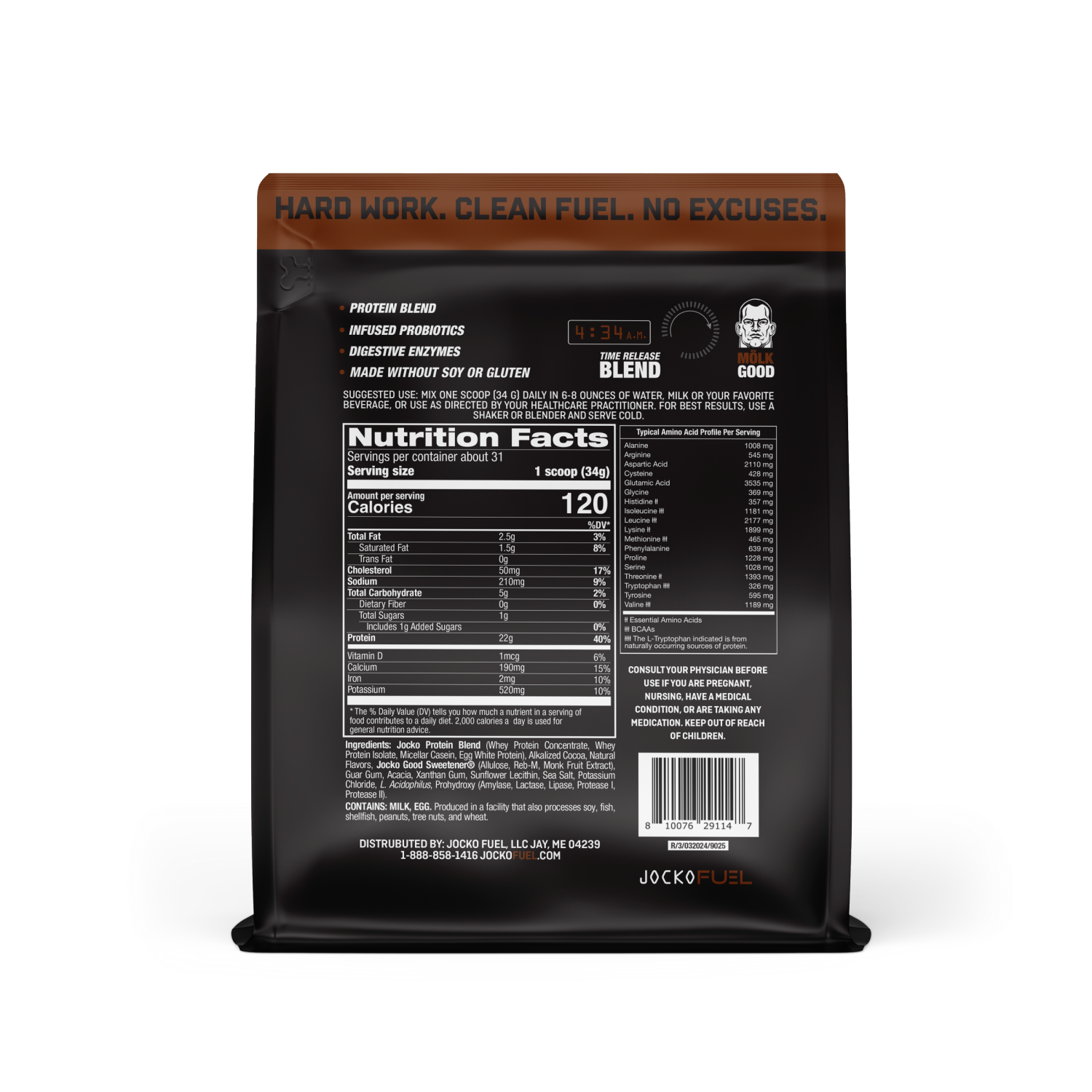 slide 2 of 6, Jocko Molk Chocolate 2lb Bag, 2.3 lb