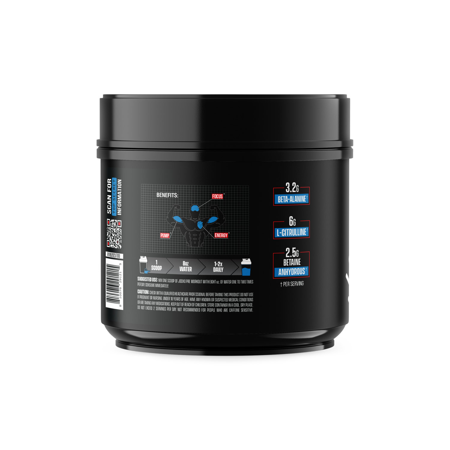 slide 2 of 5, Jocko Preworkout Nitro Pop 30 svgs, 20.95 oz