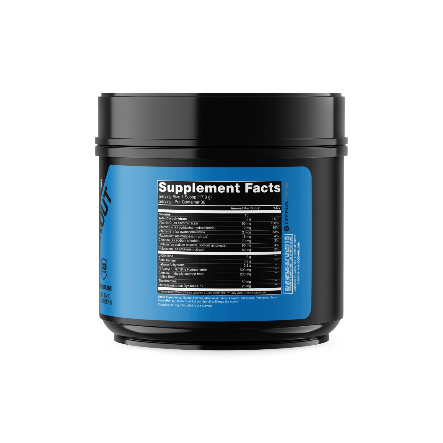 slide 4 of 5, Jocko Preworkout Nitro Pop 30 svgs, 20.95 oz