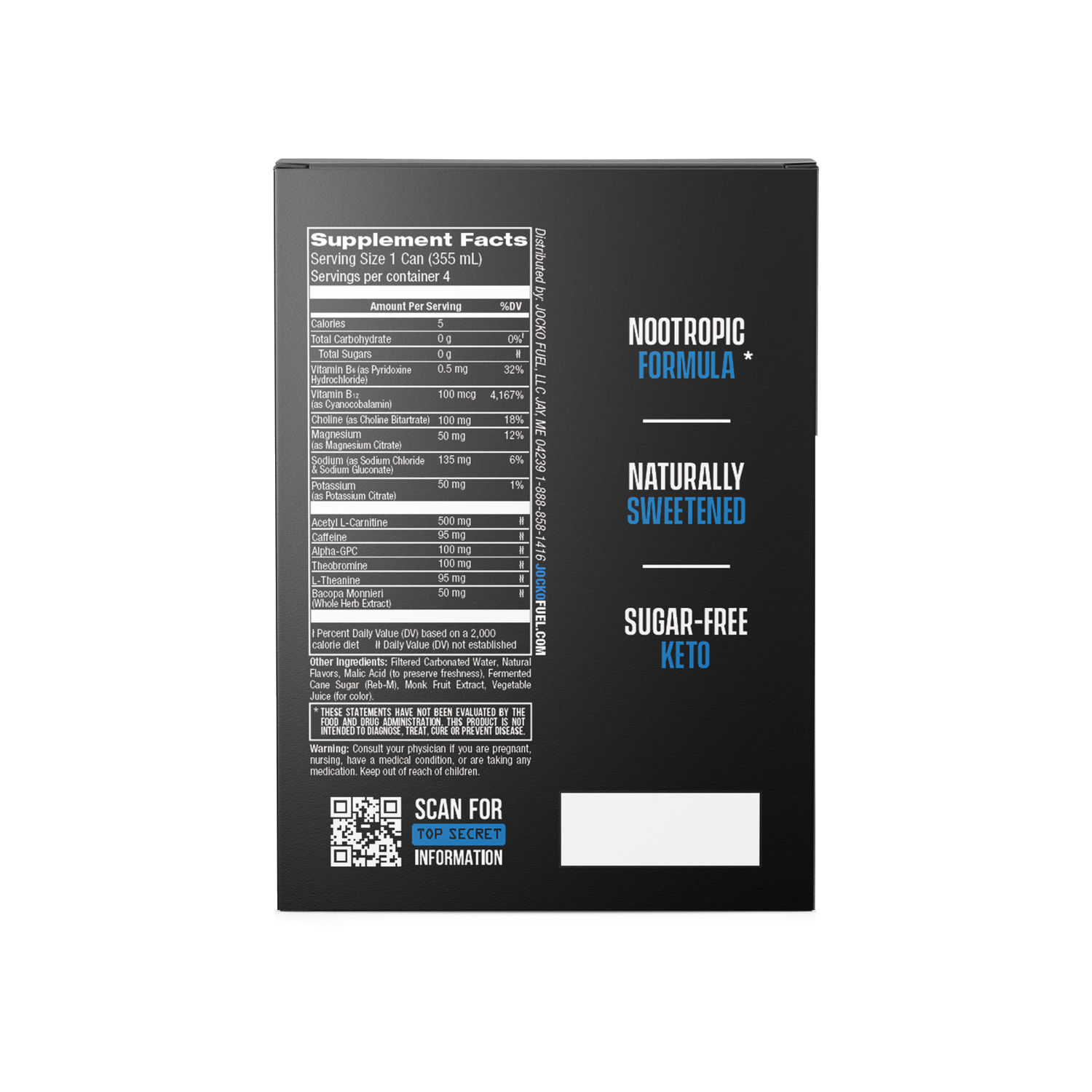 slide 2 of 6, Jocko GO Blue Raspberry, 4 Pack, 4 ct; 12 oz