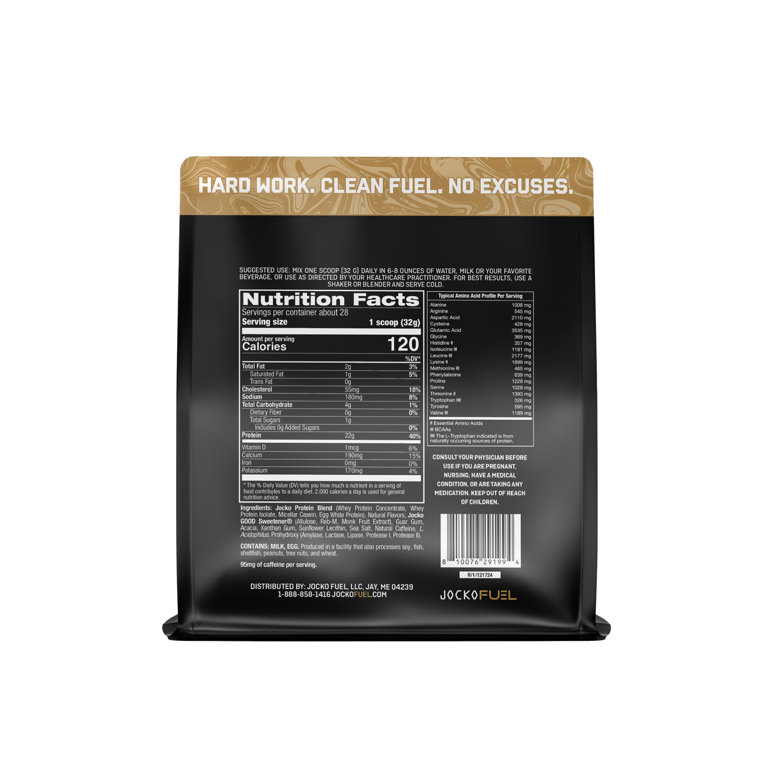 slide 2 of 2, Jocko Molk Coffee and Donuts 2lb Bag, 32 oz