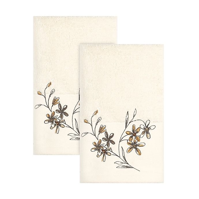 Bee Embroidered Guest Towel (Set of 2)