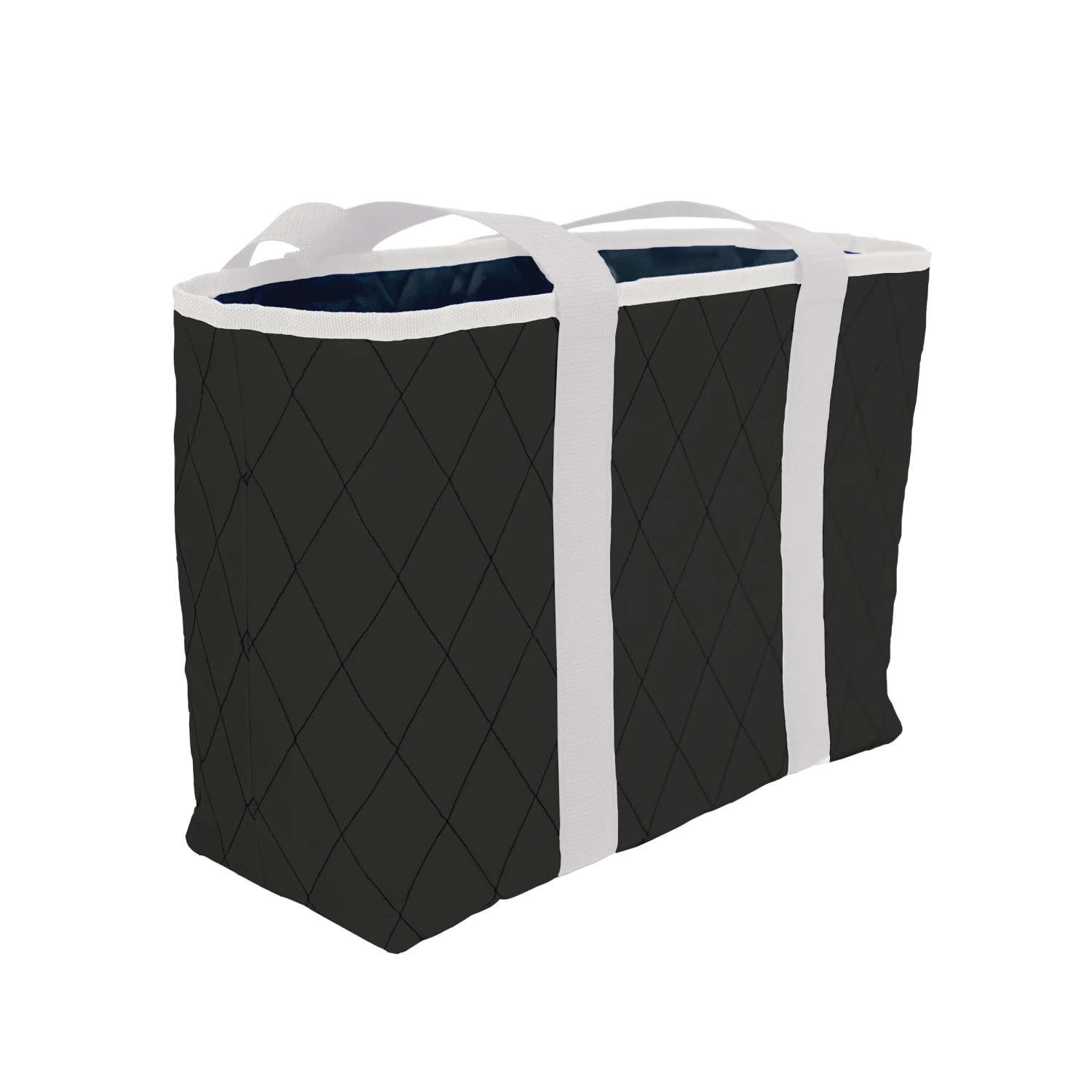 slide 1 of 1, Quilted Carrying Bag - Black, 1 ct