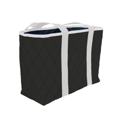 Quilted Carrying Bag - Black